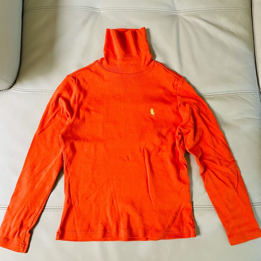 New Polo shirt long sleeve turtle neck